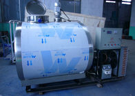 酪農場ライン/タンク システム、10000L のための注文の衛生ミルク冷却タンク