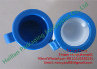 青い色カバー、単一トップの鋳造物が付いている耐久のプラスチック リターン乳首のすくいのコップ